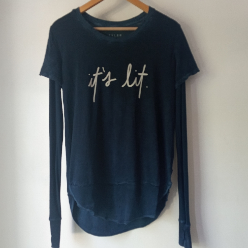 Tyler Jacobs for Feel The Piece M/L It's Lit Tee